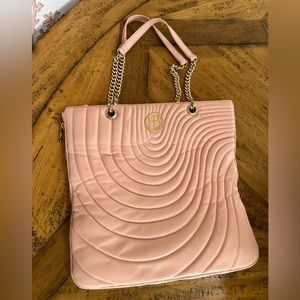RARE blush pink Henri Bendel tote